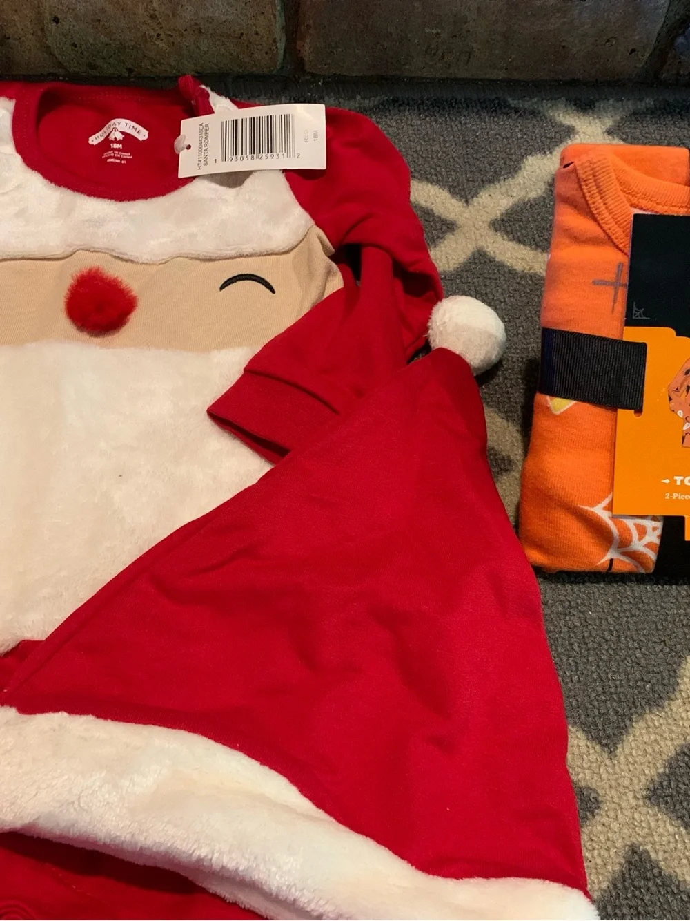 Boys 18 months Halloween and Christmas outfits NWT